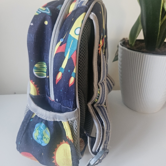Pottery Barn Kids Navy Solar System Mini Backpack - Picture 3 of 9